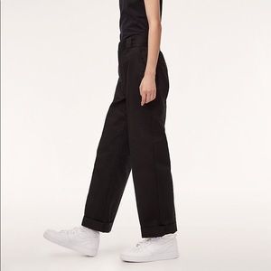 TNA skater pants black size 6 aritzia